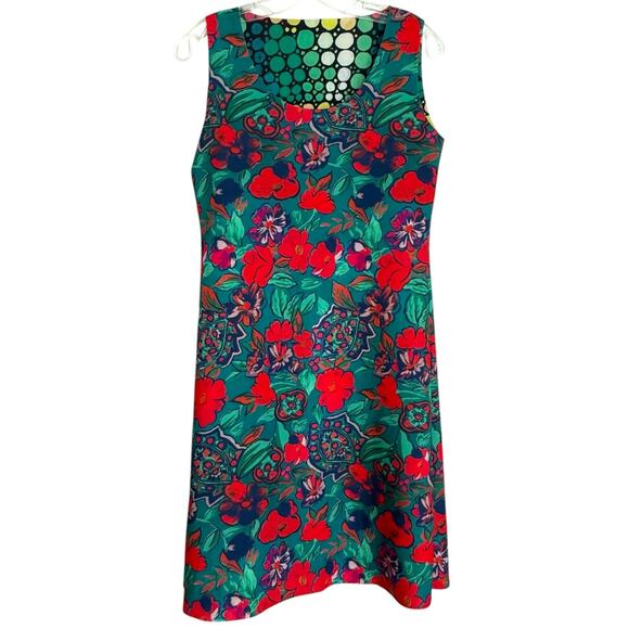 Animapop Abstract Print Reversible Sleeveless A-Line Dress Artsy Sz Medium NWT - Picture 1 of 16